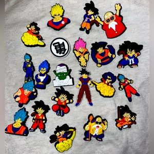Dragon Ball Z croc charms 21 pieces ✨